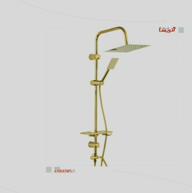 دوش حمام طلایی