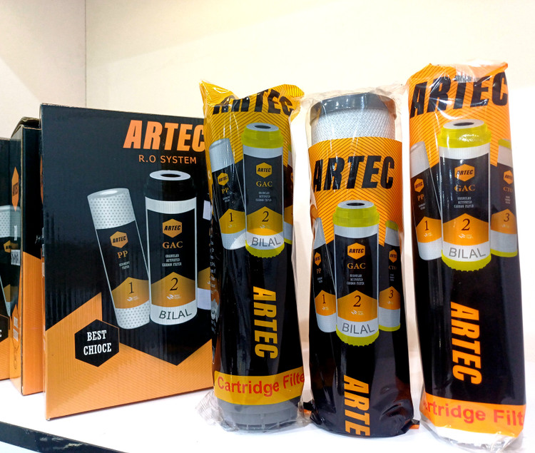فیلتر آب تصفیه کن خانگی برند artec بسته ۳ عددی